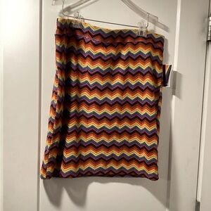 NWT Pride Size XXL Rainbow‎ Print Skirt